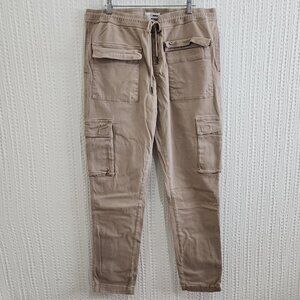 Fashion Nova Men's Khaki Front Pocket Cargo Pants Size X-Large
